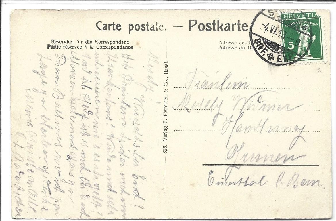 Cartoline postali: AK St.Gallen  Rosenberg – Usato da Appenzell venduto da mai25 1