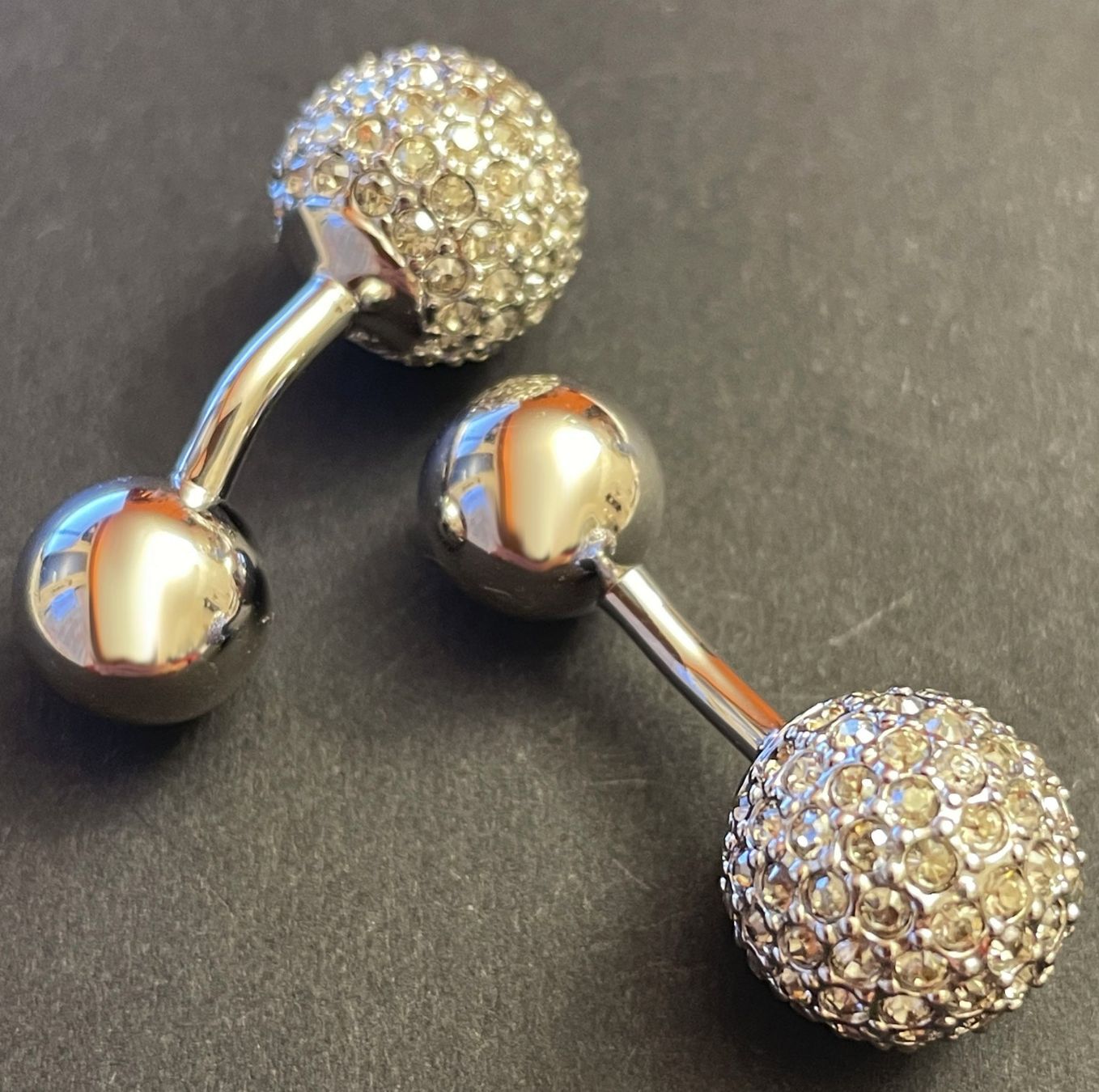 Swarovski Gemelli: Manschettenknöpfe von Swarovski – Usato da Chur venduto da elifor 1