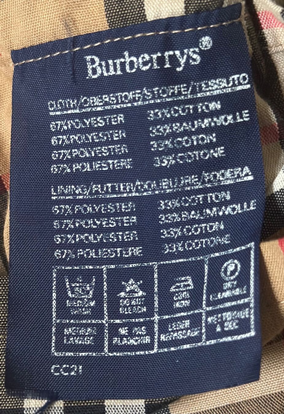 Burberry Cappotti: Burberrys Herren-Mantel – Nuovo (secondo la descrizione) da Benglen venduto da sommer7613 5