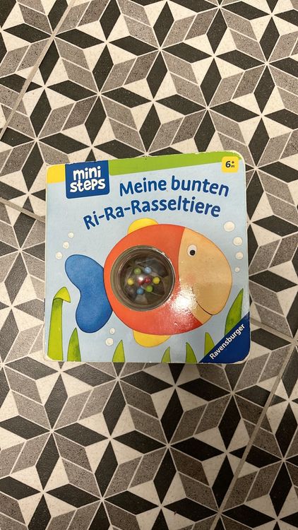 Ravensburger Ministeps: Mein Ri-Ra-Rasselbuch – Für Babys Ab 3 Monaten