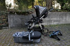 PREMIUM Hartan Buggy + Babyschale +Trittbrett von BuggyBoard