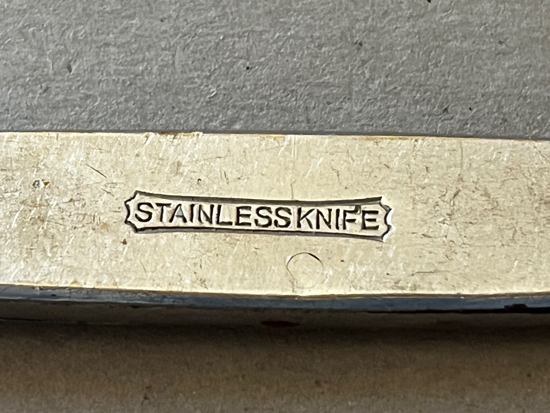 Taschenmesser: Altes Sackmesser "STAINLESSKNIFE"  72.5 mm - selten – Gebraucht aus Zürich von FV.vintage 2