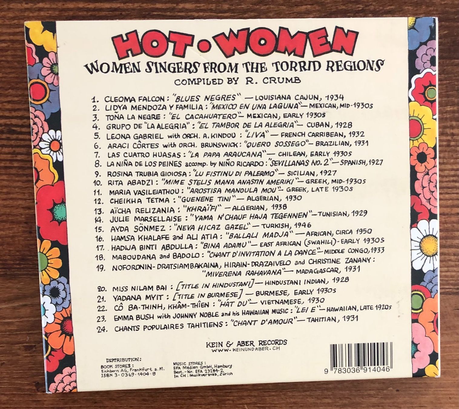 VA - Hot Women: Women Singers From... CD, Robert Crumb (Gebraucht) in ...