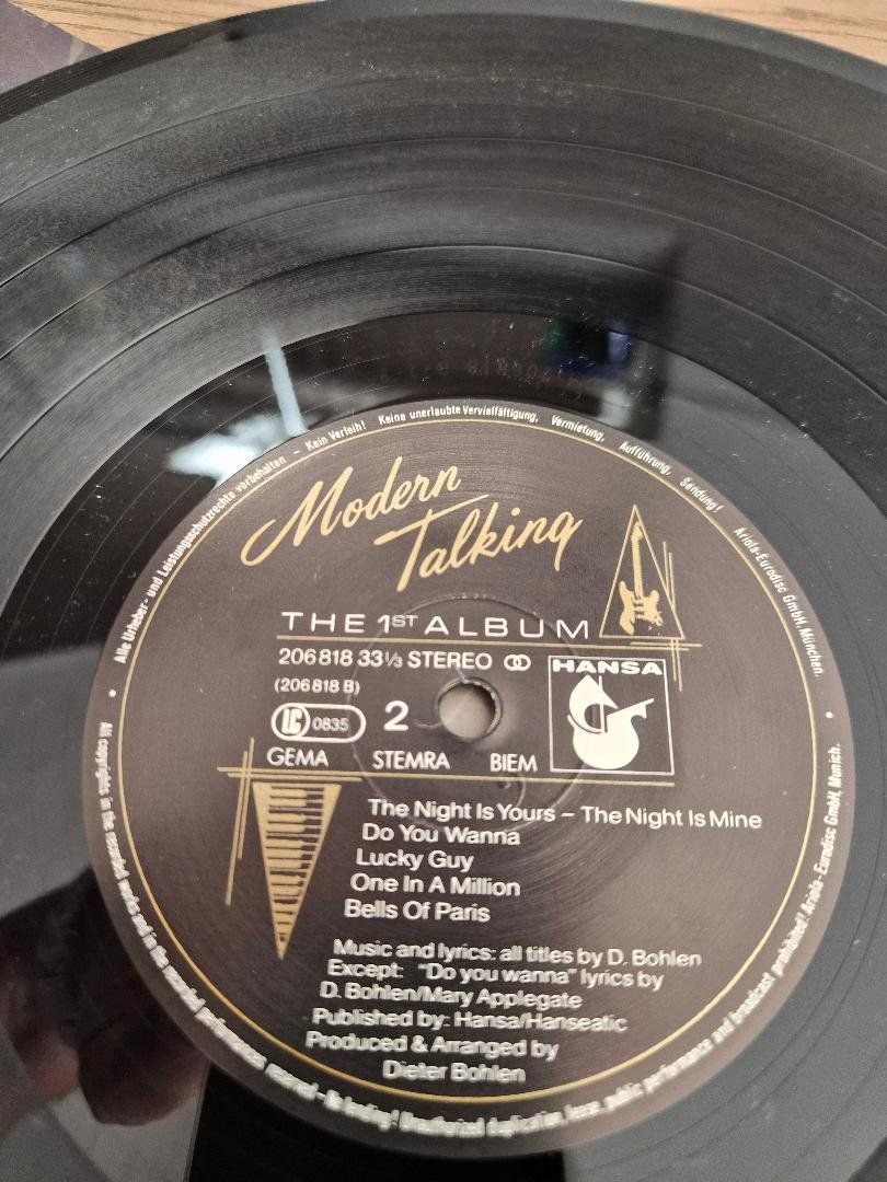 Dischi in vinile: Schallplatte / LP LP Modern Talking 'the first Album' – Usato da Dielsdorf venduto da Haesi0 5