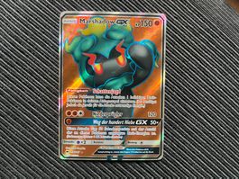 Pokemon Marshadow GX Fullart Burning Shadows near Mint