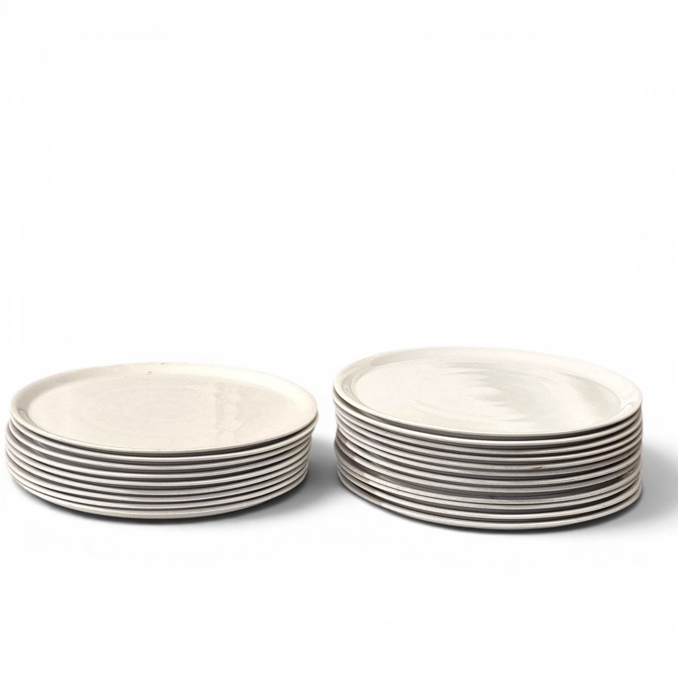 Assiettes: Pizza Teller 48stk. Weiss Keramik  35cm – D'occasion à Zürich par Pinogaudio 2