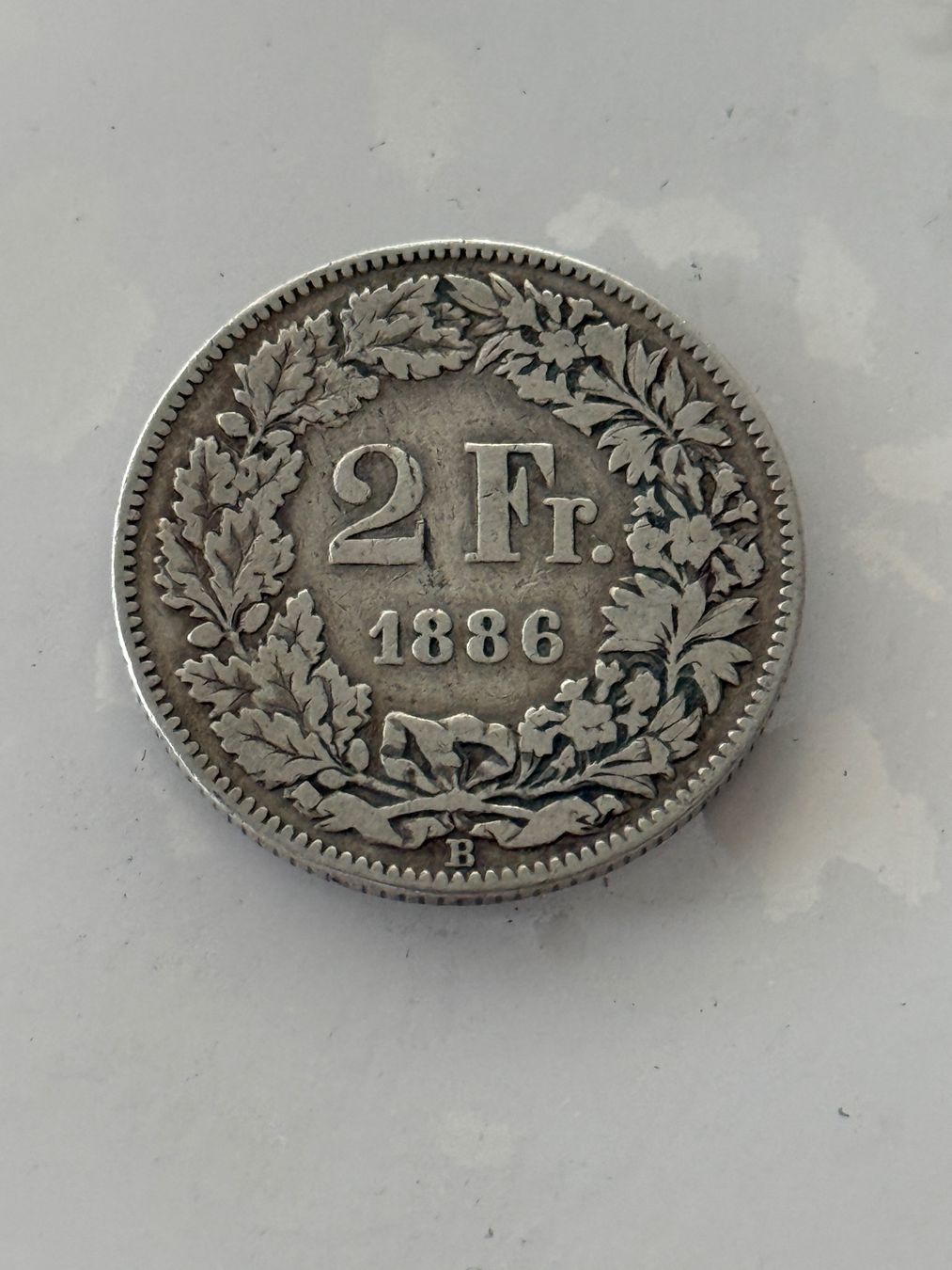 Tutti le monete: 2 Franken 1886  Rar – Usato da Wallisellen venduto da SWISS_SILVER1 1