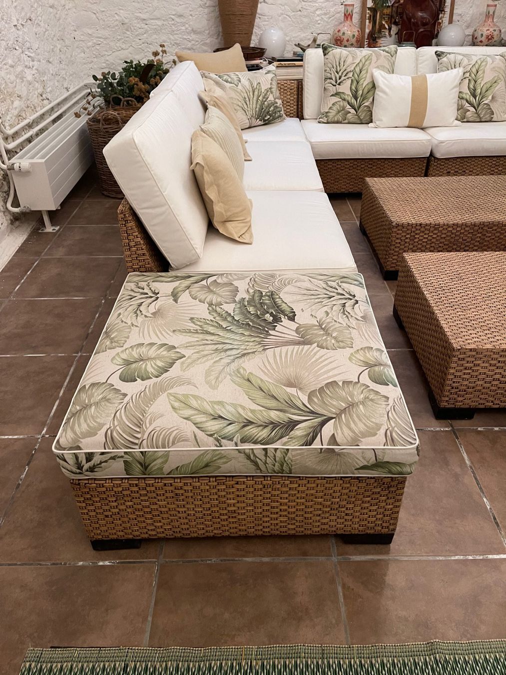 Divani: Set de sofa et modules en rotin naturel – Usato da Aubonne venduto da top_j5lh 2