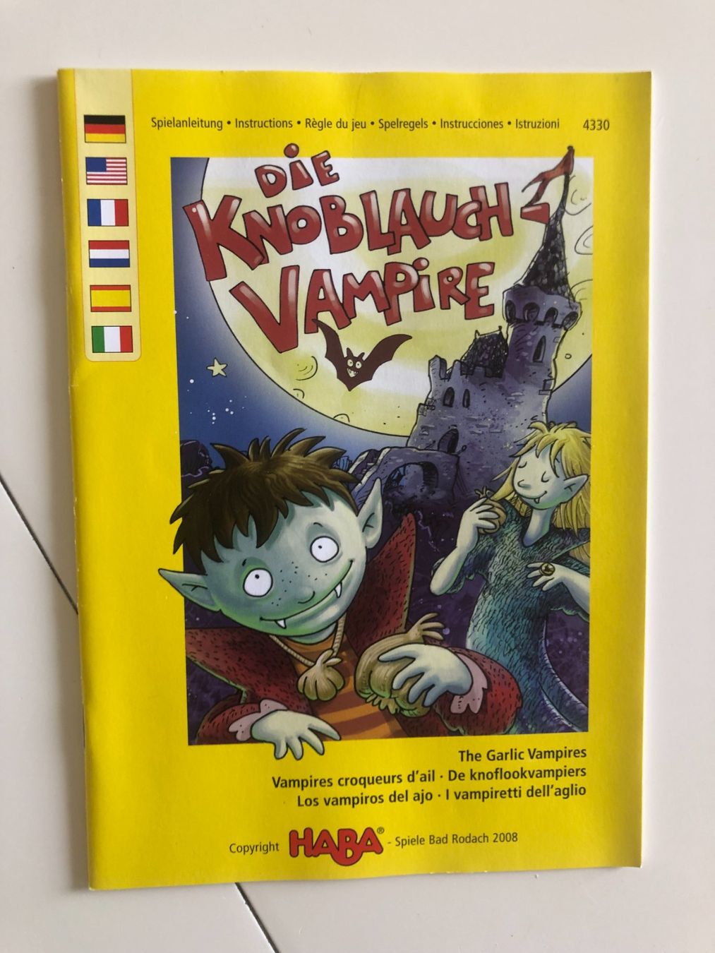 Haba Jeux: Die Knoblauch Vampire / Affenstark von Haba – D'occasion à Bassersdorf par sammelfloh 4