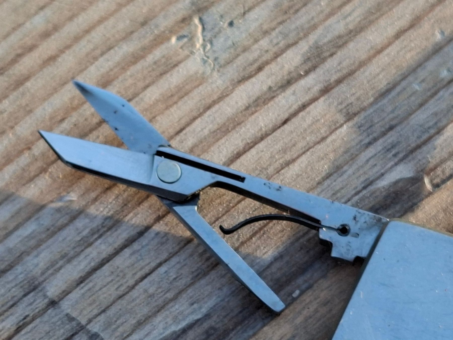Taschenmesser: cooles qualitatives Taschenmesser Schere Klinge Nagelfeile – Gebraucht aus Brunnenthal von Strahler67 8
