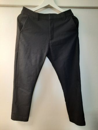 Bershka Damenhose Schwarz, Gr. 38 – Gebraucht