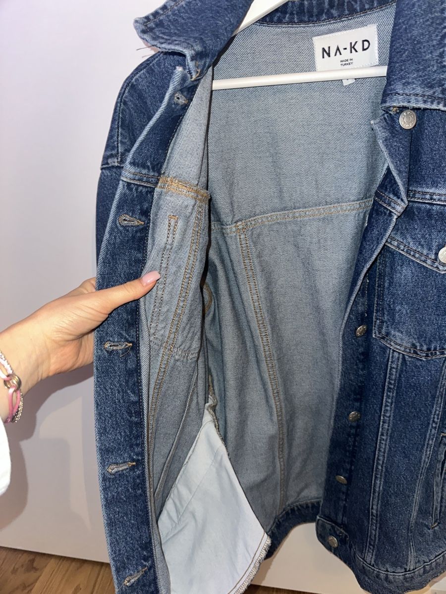 Vestes: Jeansjacke mit Bund – Neuf (Voir description) à Uster par celiiinaaa 4