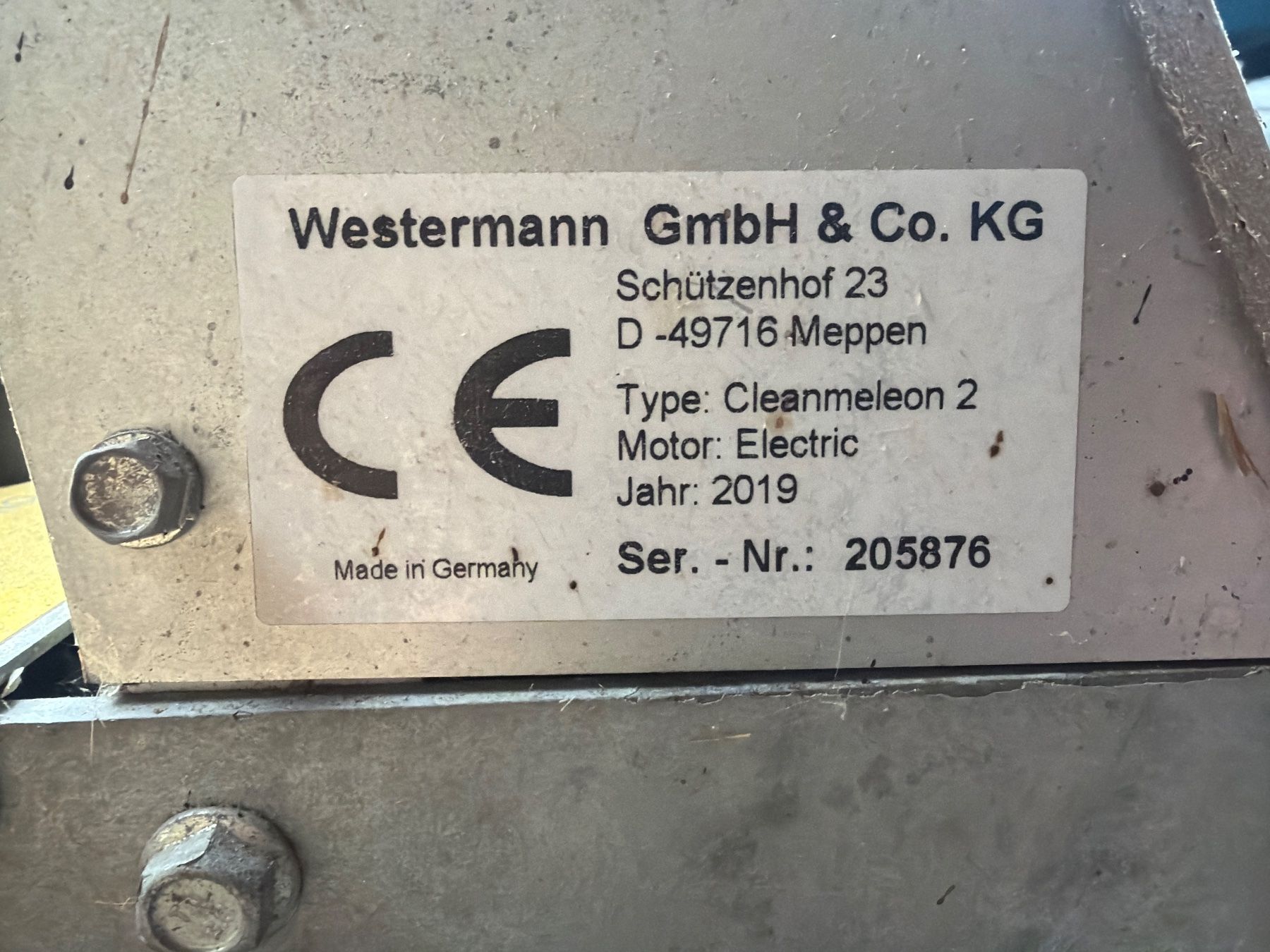 Toutes les machines: Westermann CM2 E Spaltenschieber – Défectueux à Pfeffikon LU par MainAcc 1