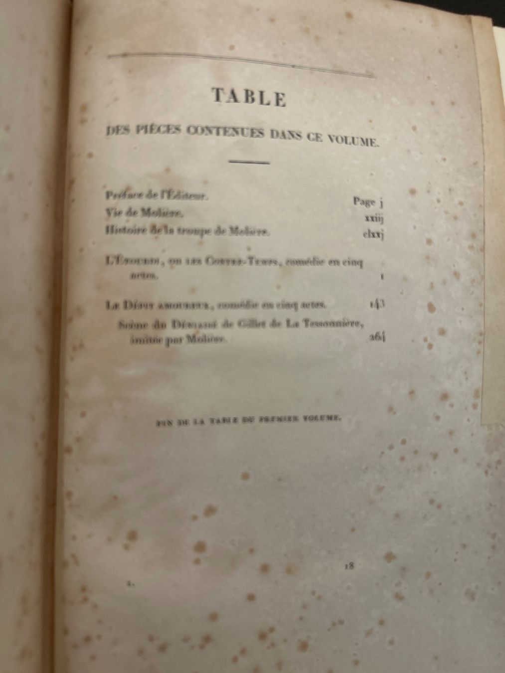 Libri: Œuvres Complètes de Molière, tome I – Usato da Céligny venduto da isa_lgy2 7