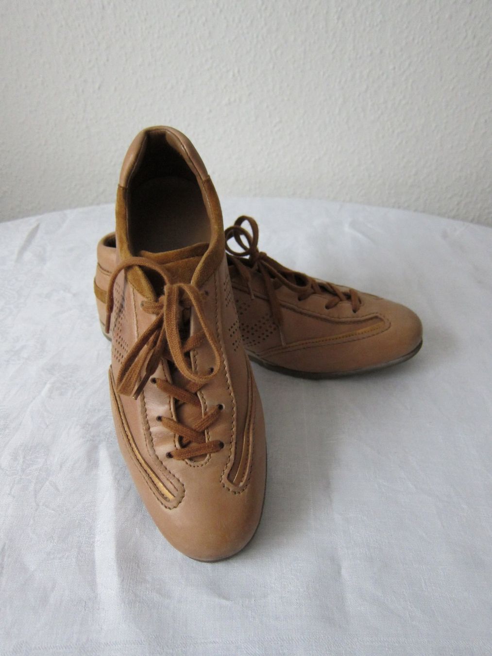 Hogan Damenschuhe: Sneaker Hogan, cognacfarben, Innensohle 25,5cm – Gebraucht aus Zürich von Italia58 6