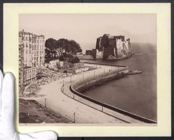 Fotografie Neapel, Blick zum Castel dell
