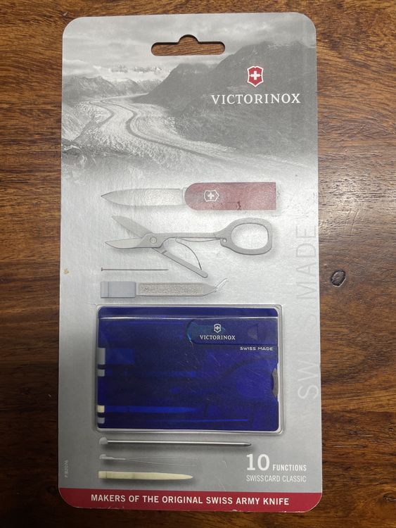 Victorinox Swisscard Classic blau, neu und originalverpackt (Neu und ...
