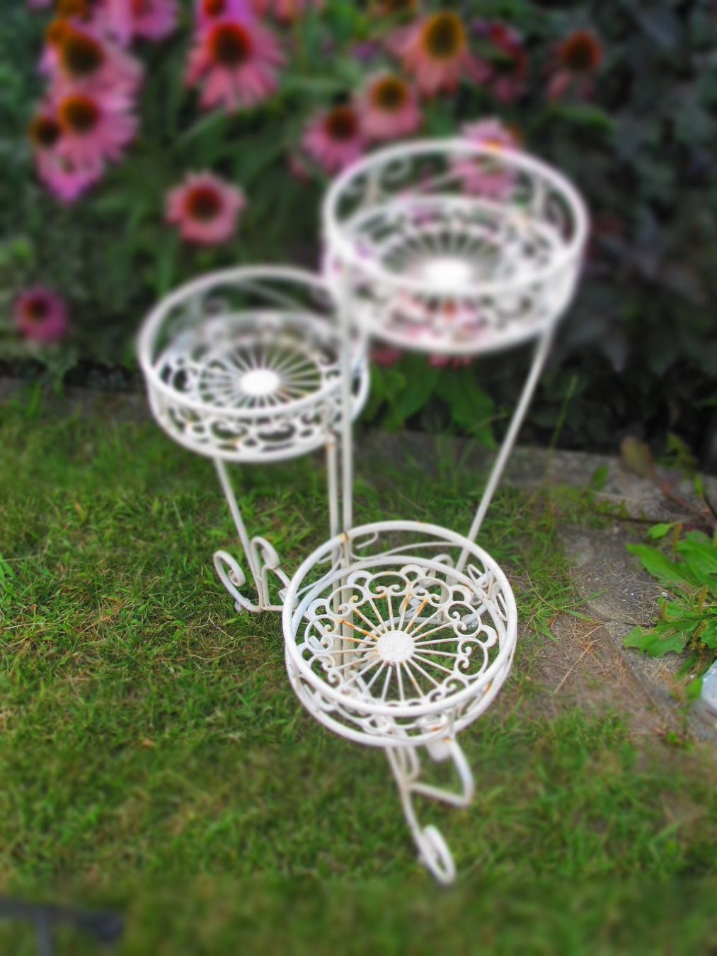 Set di tavolo e panche: ENSEMBLE DE JARDIN EN FER – Usato da Murten venduto da Selliot 3
