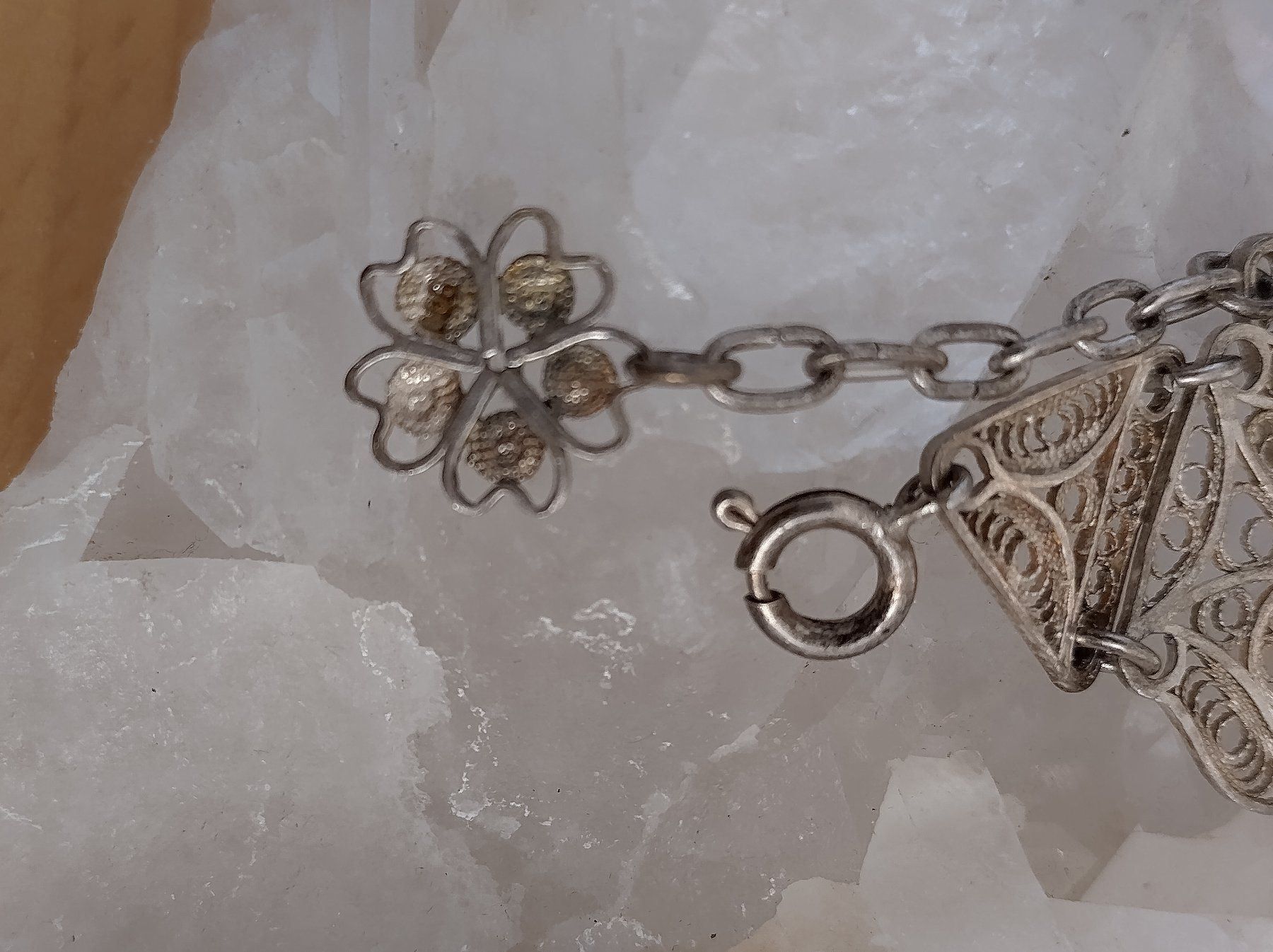 Bracciali & Braccialetti: FILIGRANE ARMKETTE SILBER 835 925 – Usato da Romanshorn venduto da Glitzer-Paradies 6
