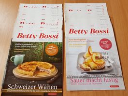 20 x BETTY BOSSI ZEITUNGEN 2011 & 2012 ** AB 1.-FR. **