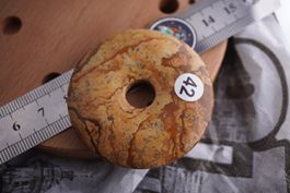 Land Jaspis   Donut   pi Scheibe      50mm Ab 1.-