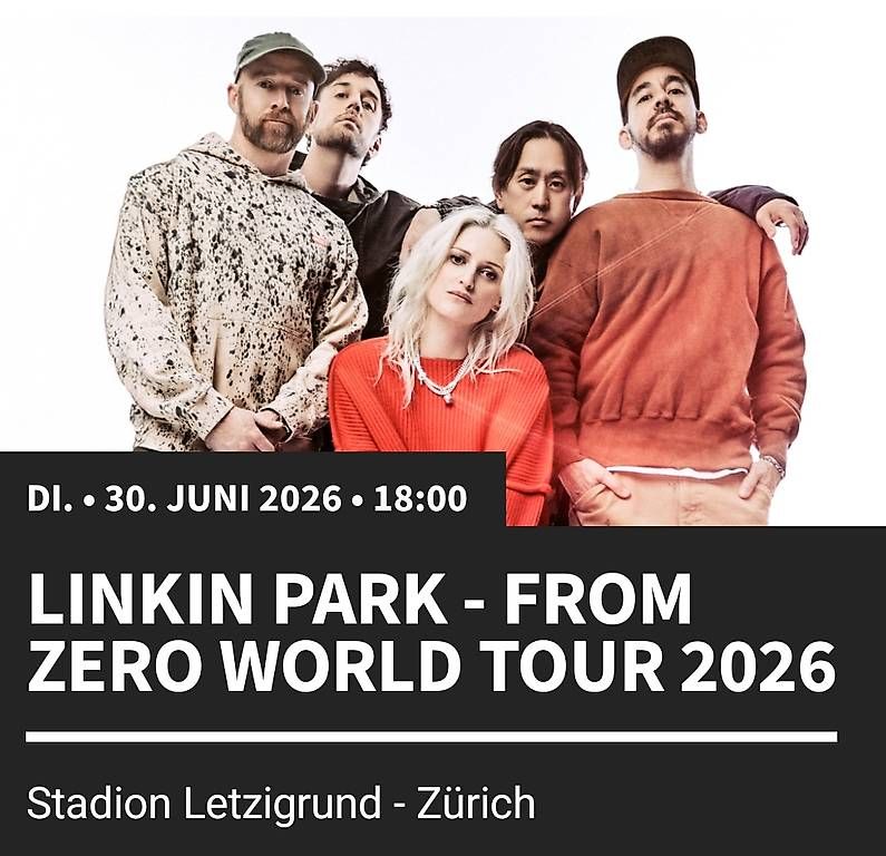 Biglietti: 2 Stk. Linkin Park Tickets Letzigrund – Usato da Spiez venduto da Tomweader