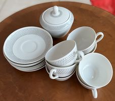 15 Tlg. Kaffeeservice Suisse Langenthal ca 60er Jahre
