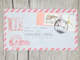 CL14 Enveloppe + Timbre Perou 1973