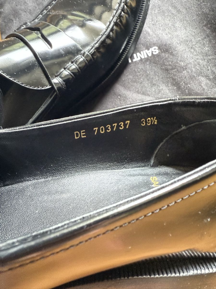 Saint Laurent Scarpe da donna: Saint Laurent Loafer schwarz – Usato da Frauenfeld venduto da mulo12345 1