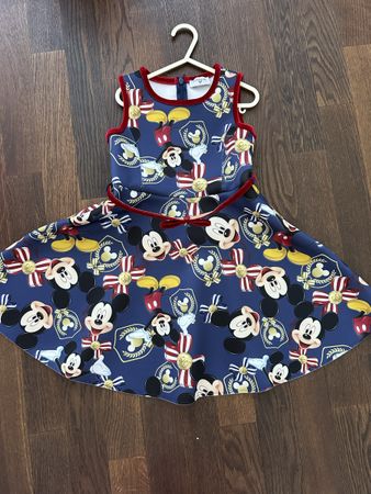MONNALISA KLEID-NEU-Gr.116-MICKEY-WOW