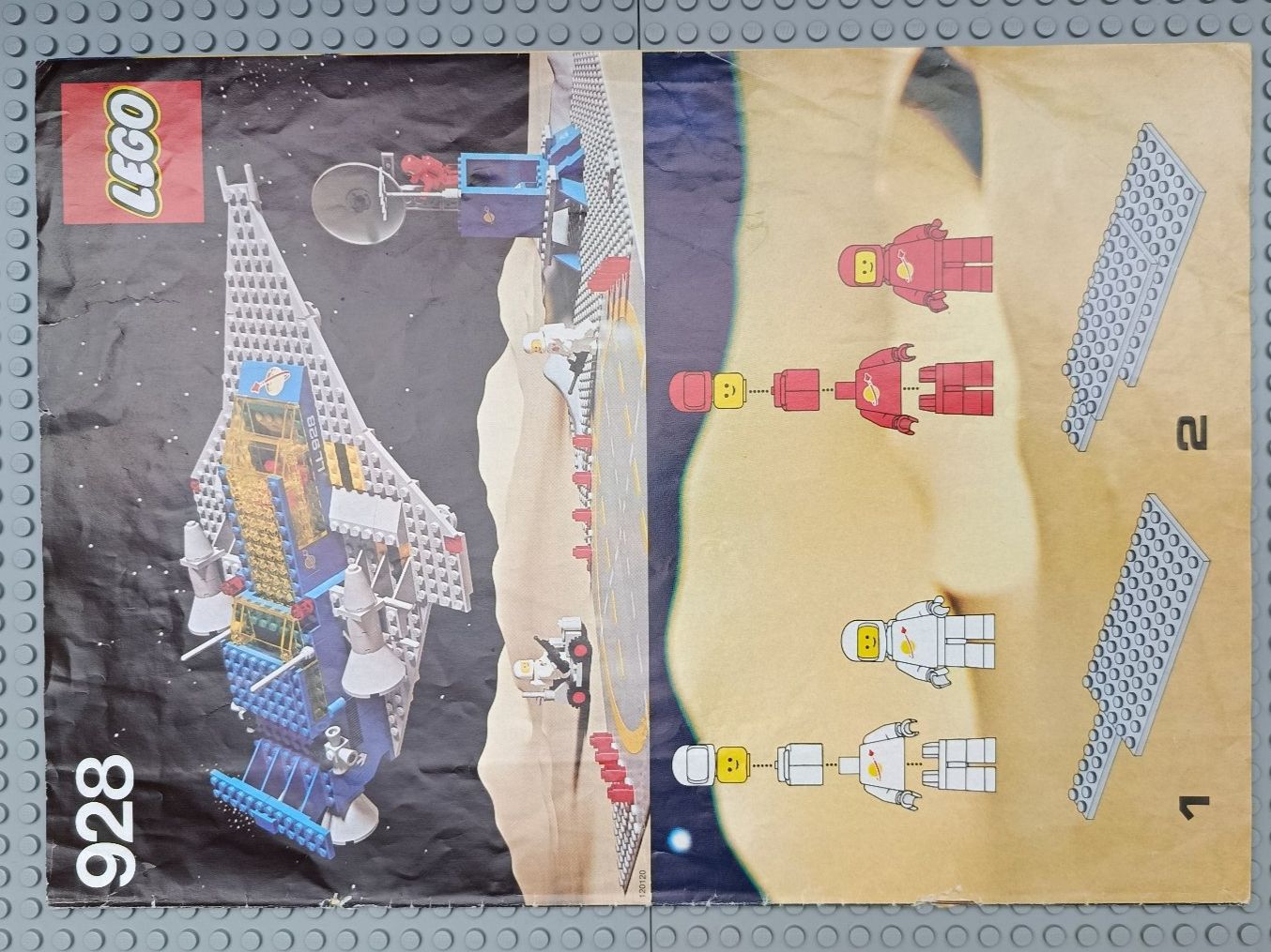 Lego Kit di costruzioni: LEGO Classic Space Anleitung / Instructions - 928 – Usato da Muhen venduto da Legoholic