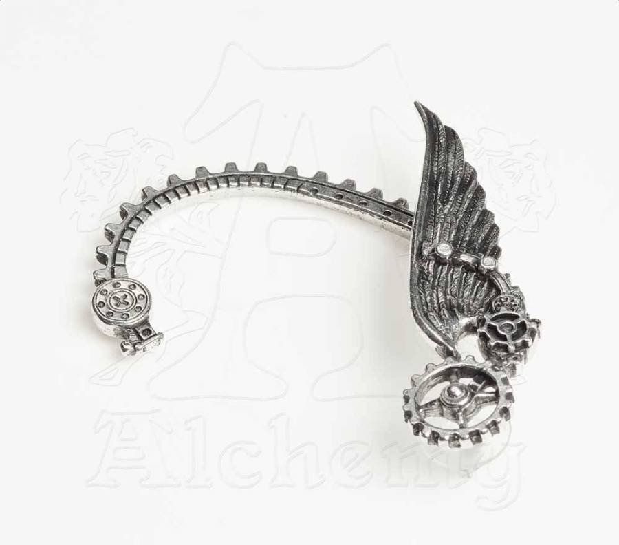Ohrringe & -stecker: Alchemy: Ohrklammer "Icarus" Steampunk – Neu und originalverpackt aus Roggwil TG von Chevalier_69 2