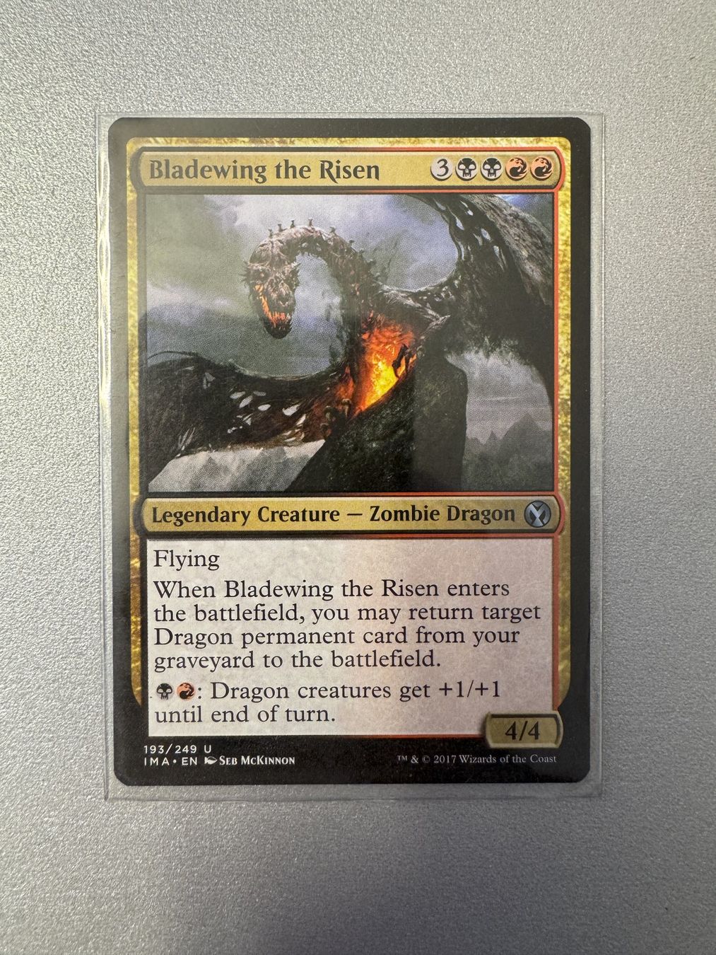 Magic The Gathering Cartes à collectionner: MTG "Bladewing the Risen" – D'occasion à Baar par UMACULINU