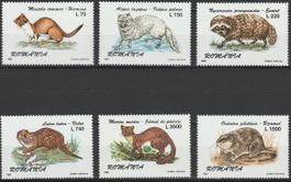 Rumänien 1997 Tiere postfrisch