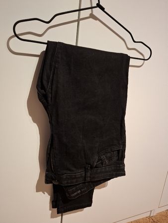 Schwarze Shaping Skinny Jeans, Gr. 44