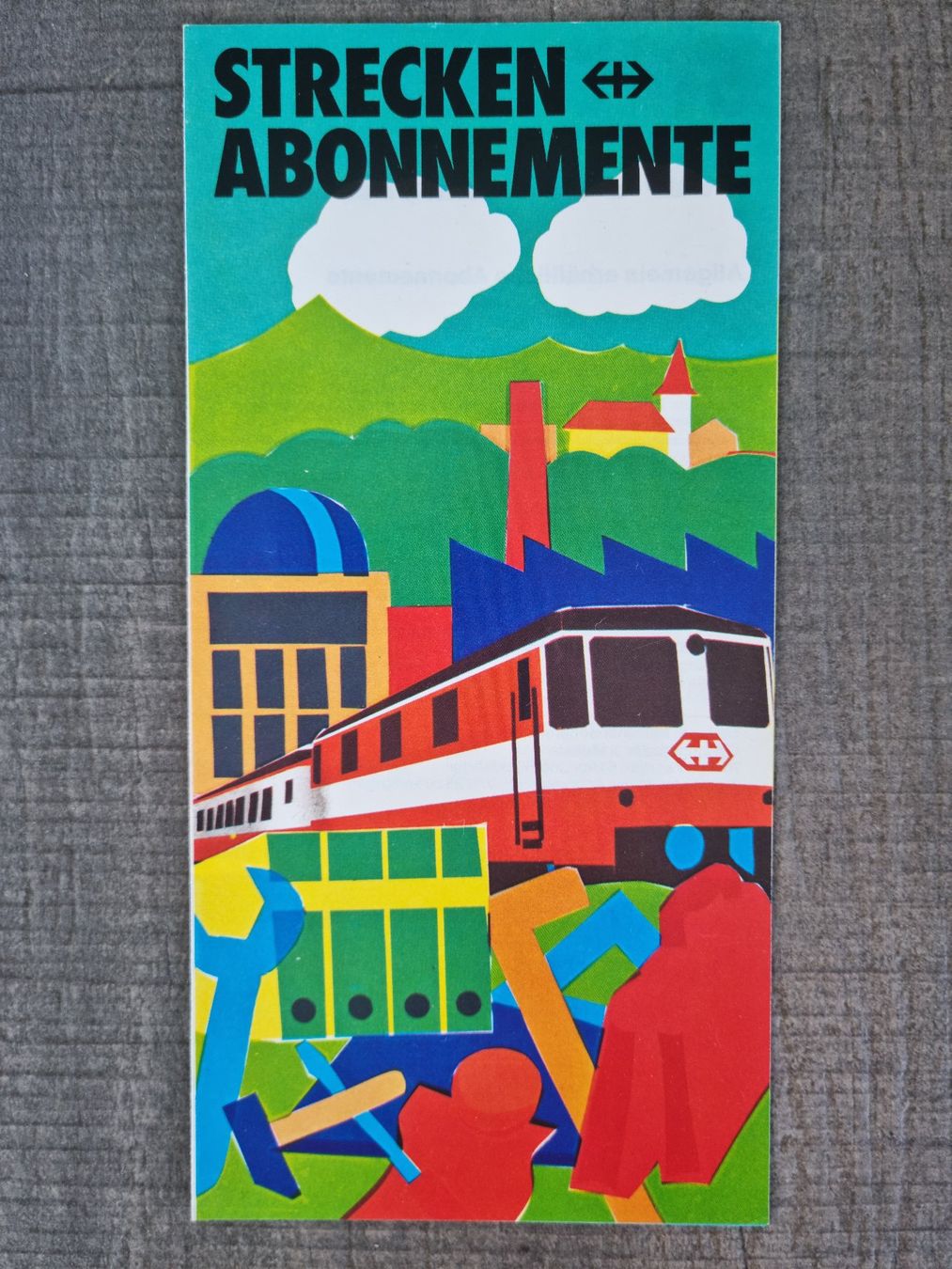 SBB/CFF/FFS Documenti: 8 alte Werbeprospekte der SBB – Usato da Bözberg venduto da heinz-d 4