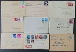 DDR: 30 Poststücke aus 1951–1989