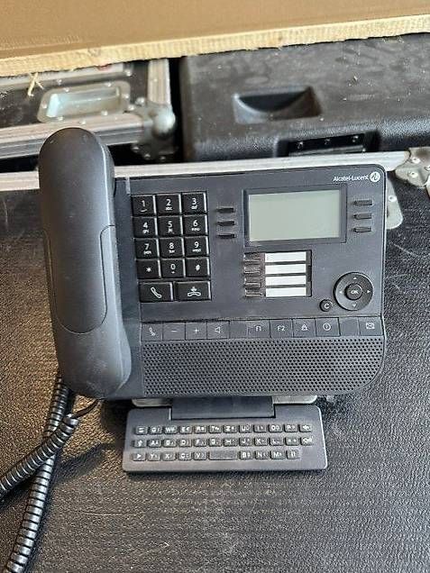 Telefoni: Alcatel-Lucent 8028 IP Telefon - Schwarz – Usato da Rothenburg venduto da BildundTon
