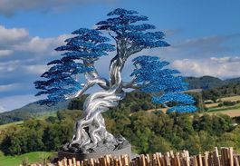 Bonsai aus Aluminiumdraht