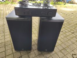 Amplifier Sony TA FE300 + JBC speakers