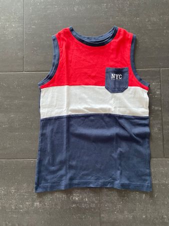 Ärmelloses Shirt in Grösse 128/134