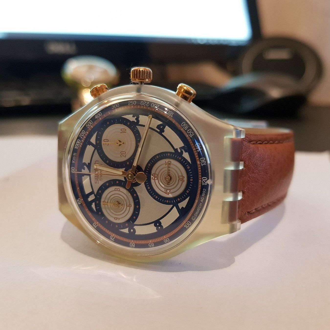 Swatch Orologi: Swatch Chrono "Rarität" – Nuovo (secondo la descrizione) da Winterthur venduto da Versus0