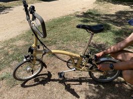 Klapp-Minivelo, gelb