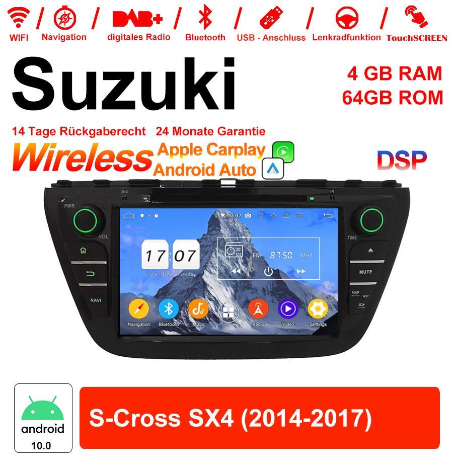 Radios: Suzuki S-Cross SX4 Android 10 Autoradio – Neu und originalverpackt aus Malans GR von BUYBEST-Schweiz