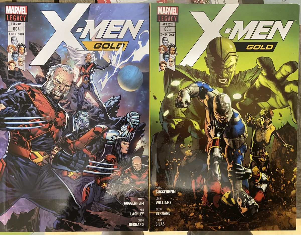 Comics: X Men Gold 1-7 Marvel 920 Seiten – Gebraucht aus Schleinikon von kar_8ww7