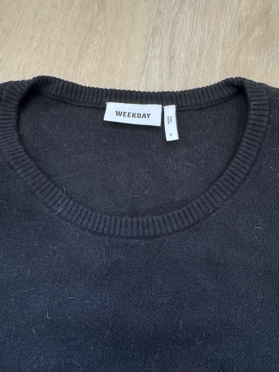 Weekday Maglioni & Felpe: Pull sans manches Weekday noir – Usato da Villeret venduto da bys_k95b 2