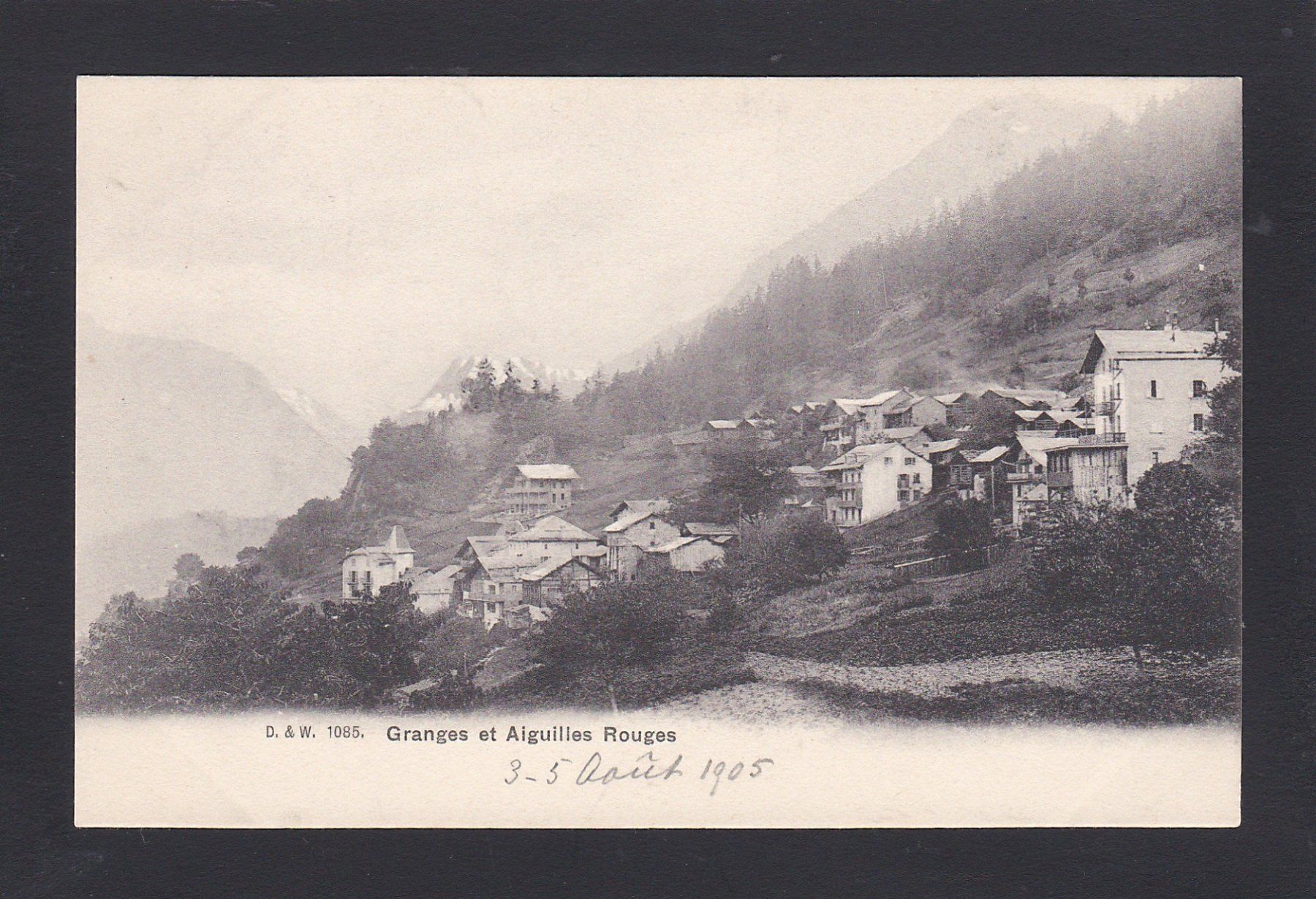 Ansichtskarten: GRANGES, 1905 – Gebraucht aus Reiden von cinfis