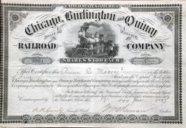 Chicago, Burlington & Quincy Railroad Company - 1880