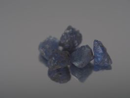 Ab 1CHF - Natural Tanzanite (5 Rohsteine) 5.5ct