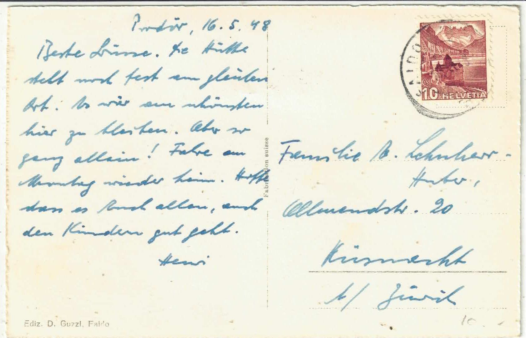 Cartes postales: Croce - Monti di Cari – D'occasion à Ettingen par Kartenplanet 1